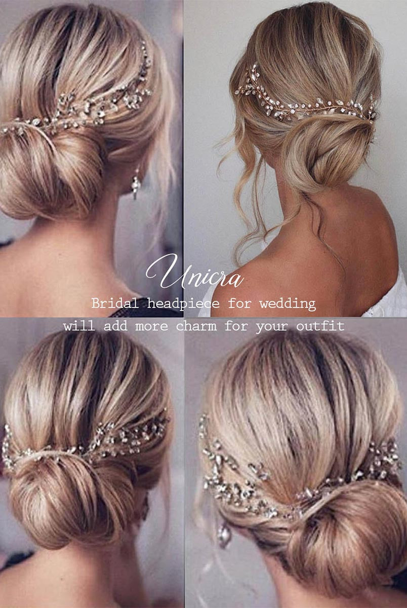 Bridal Alloy Crystal Hair Ornament