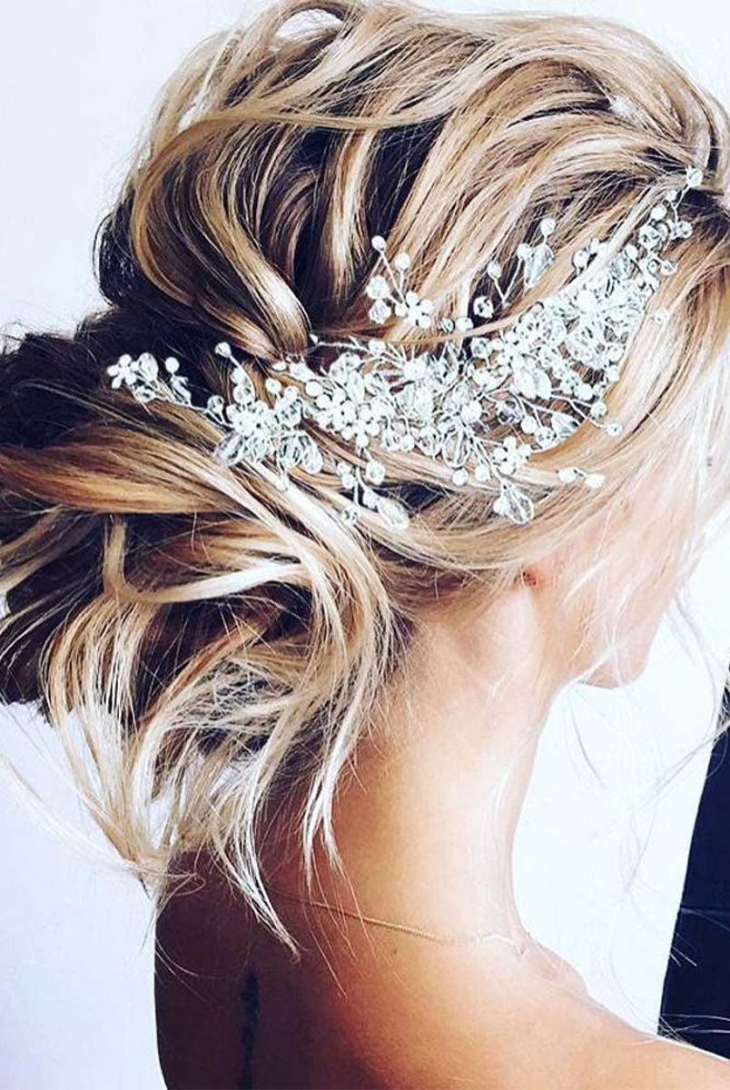 Wedding Crystal Vine Hairpiece