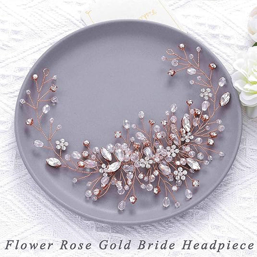 Bridal Crystal Hair Vine Decoration
