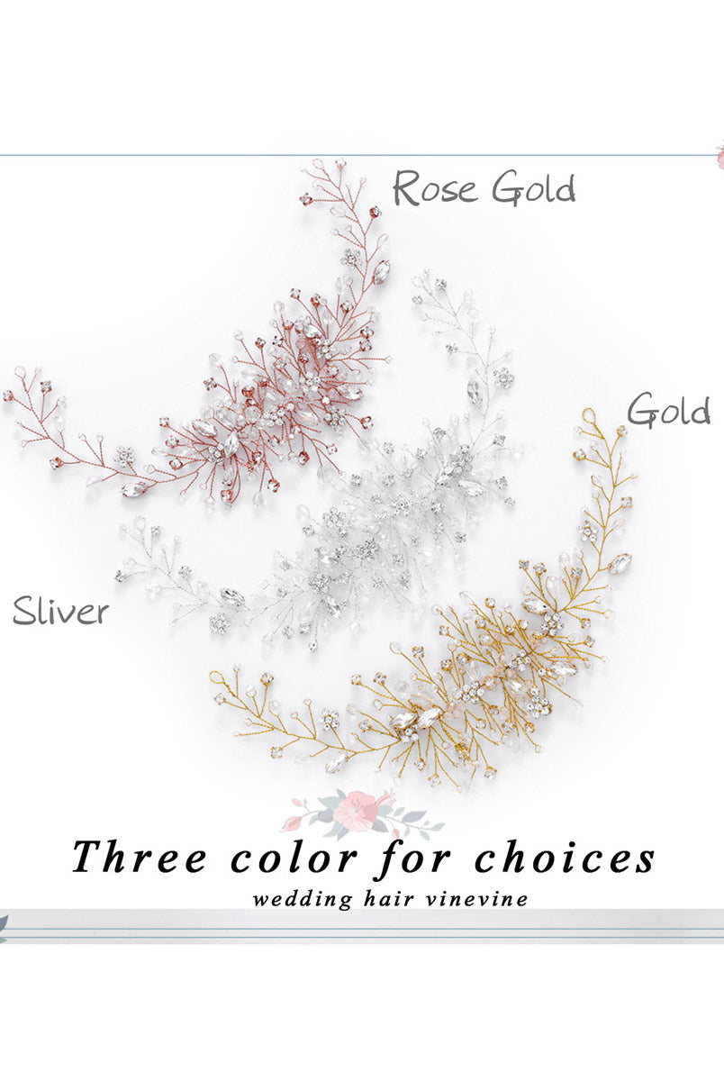 Elegant Vine-Inspired Bridal Headpiece