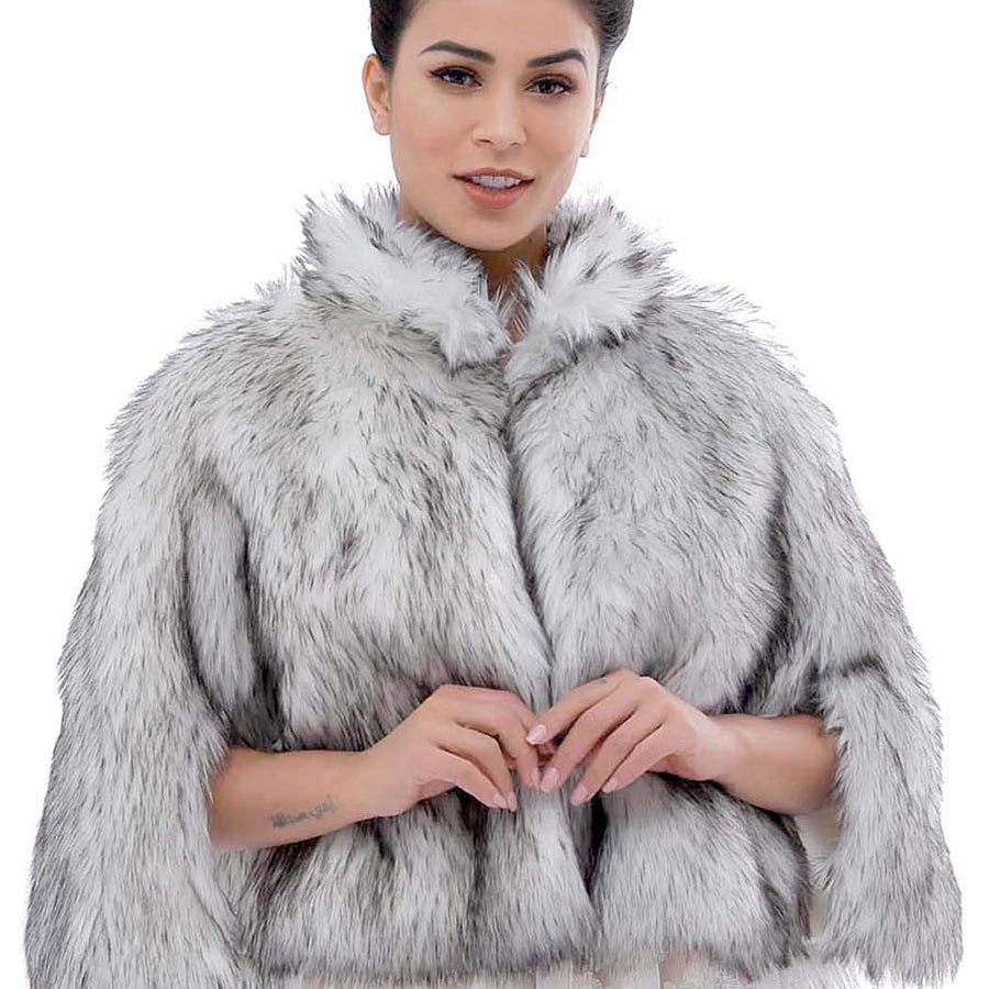 Ladies' Faux Fur Wrap