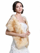 Luxury Faux Fur Bridal Cover-Up