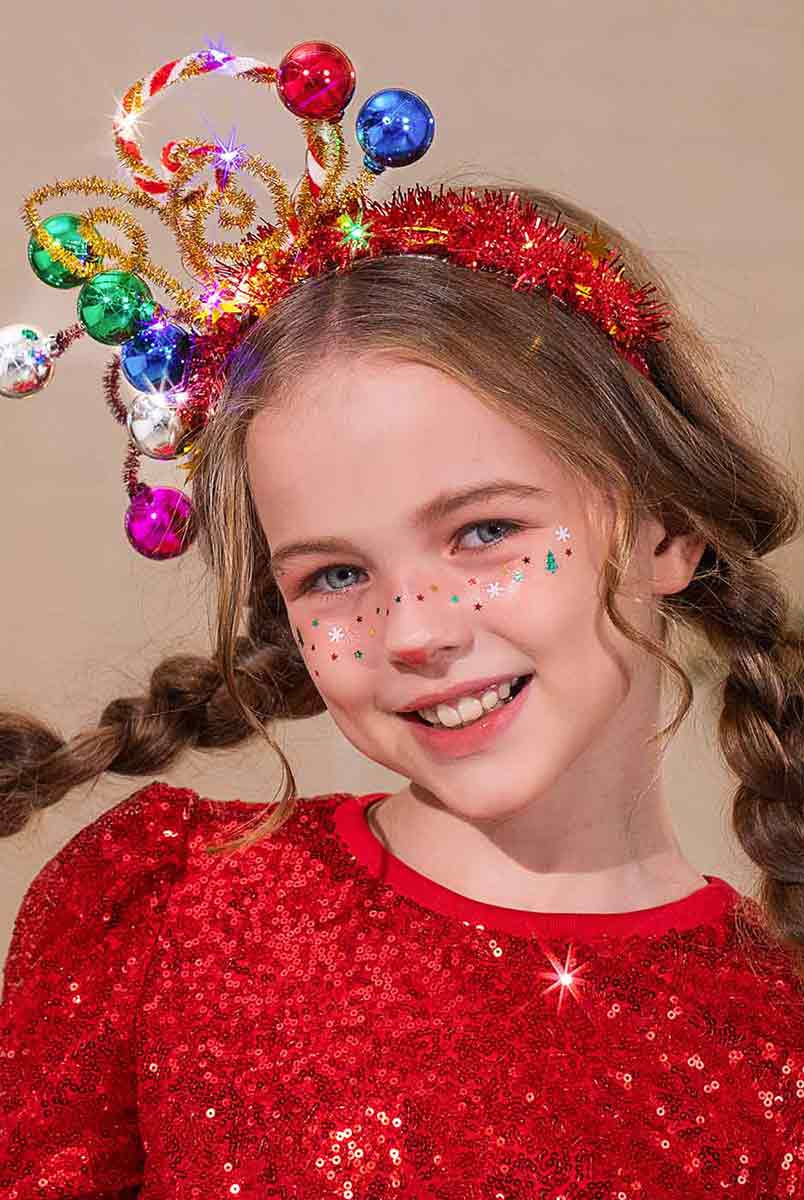 Bright Candy Ball LED Hair Hoop