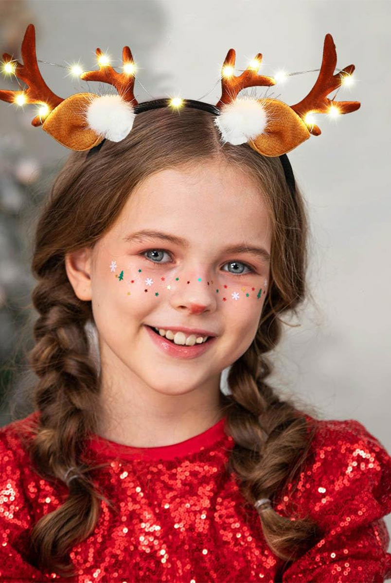 Adorable LED Antler Headband