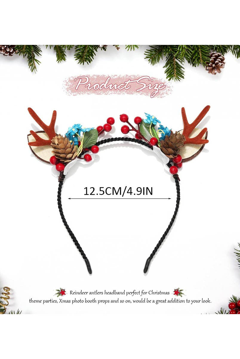 Holiday-Themed LED Antler Headband