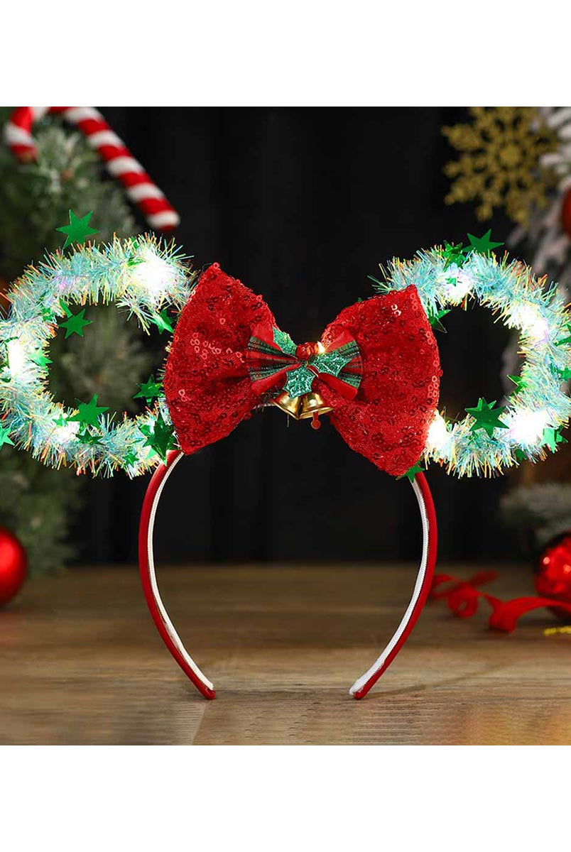 Light-Up Mouse Ear Bow Hairband