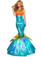 Mermaid Tail Reflective Dress - Fantasy Costume with Unique Shine