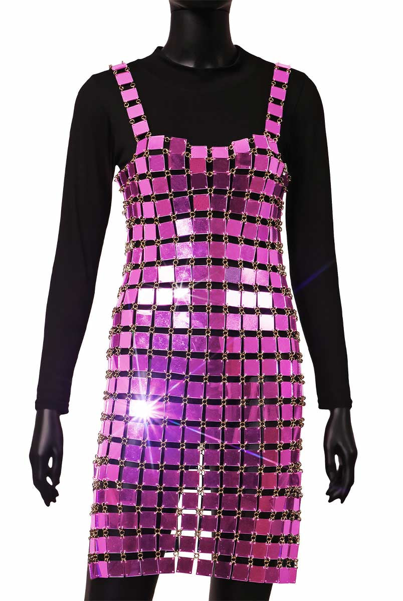 Sequin Casual Dress - Club Style Acrylic