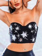 sparkly bra top