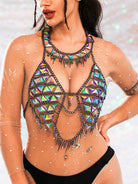 sequin bra top
