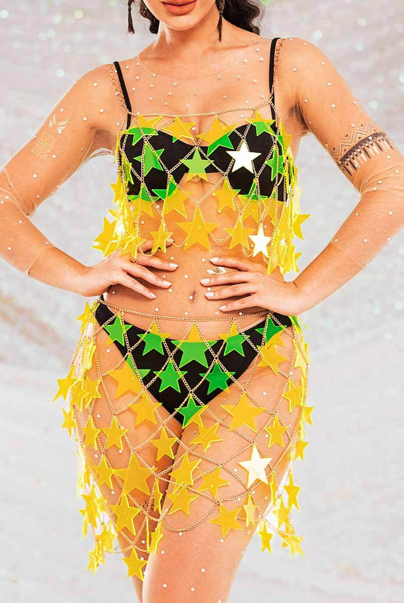 sequin two piece outfits