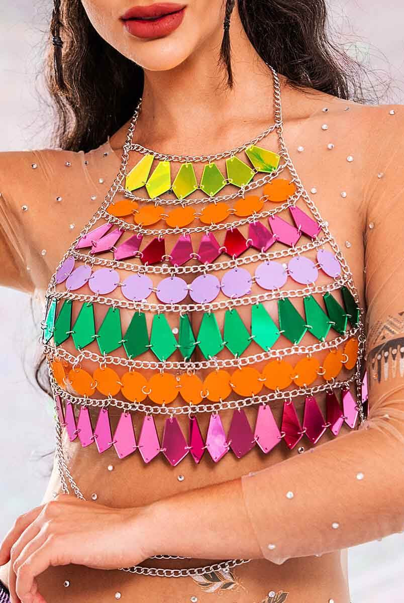 Chain Rainbow Vest