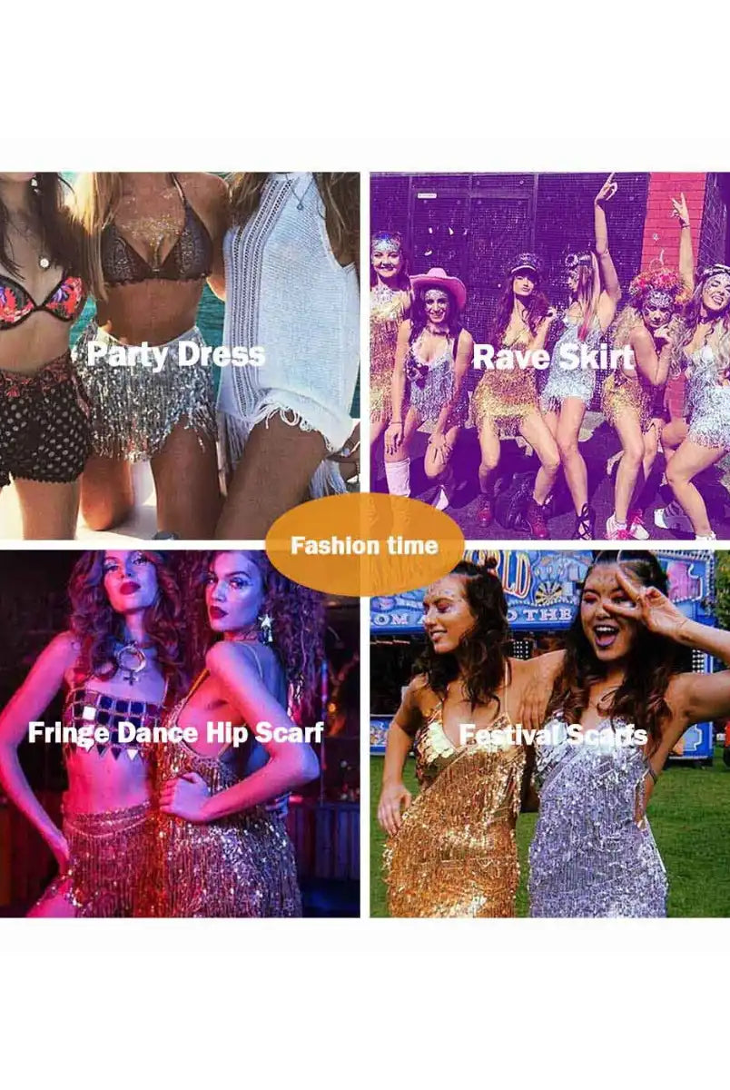 Sequin Tassel Two-piece Set Buyer Show