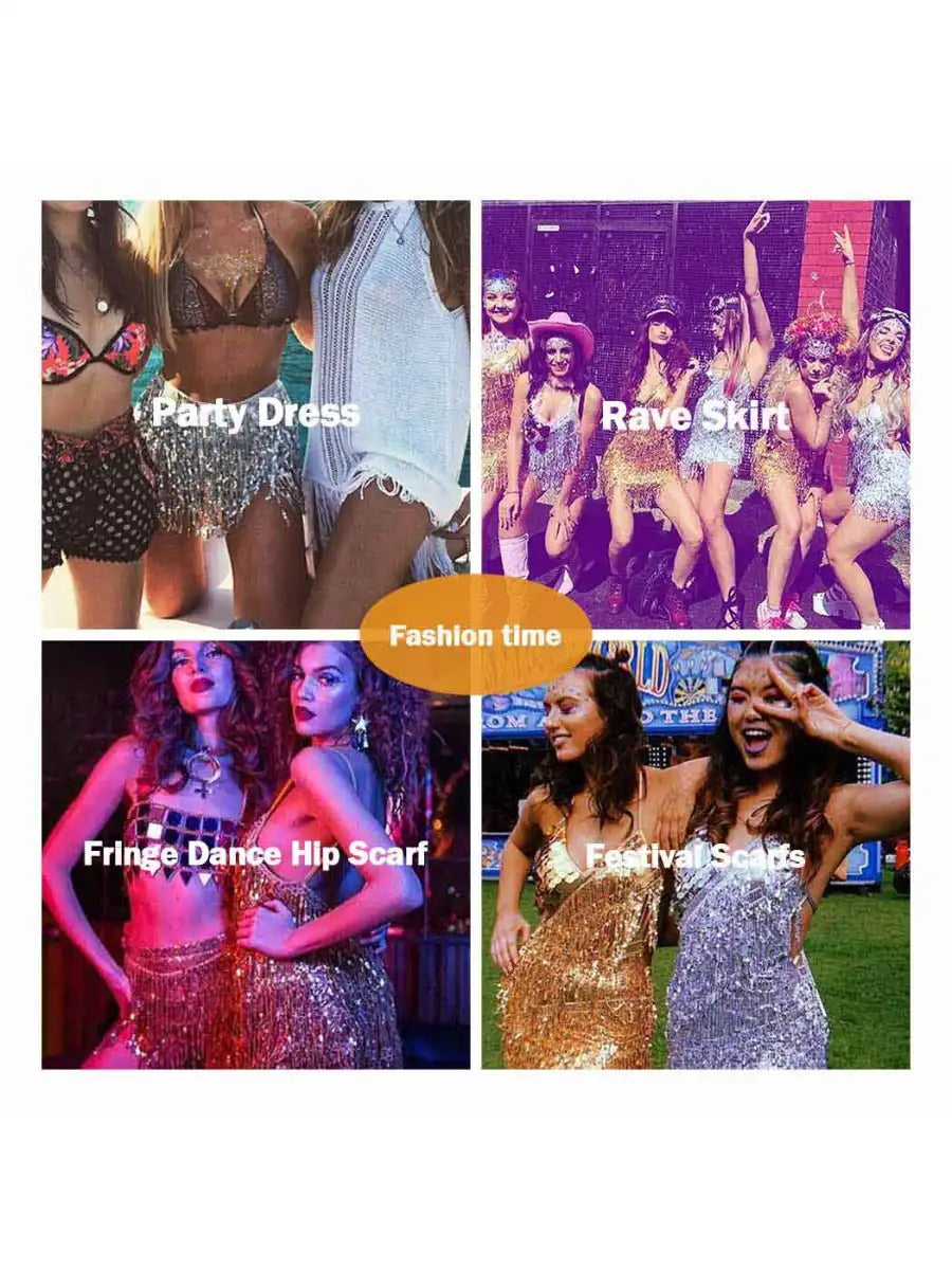 Sequin Tassel Two-piece Set Buyer Show