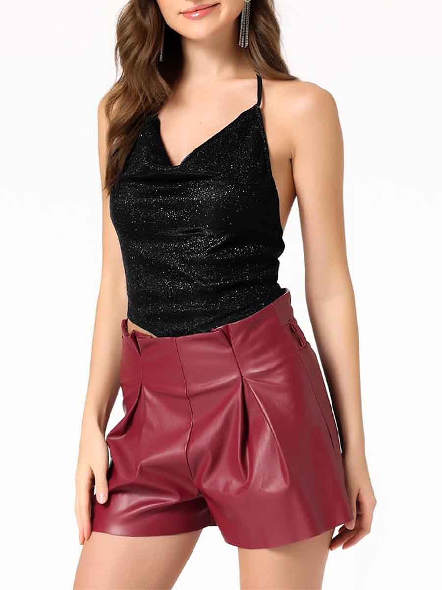 black sparkly tank top