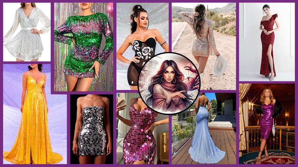 10 Sequin Dresses for Cancer Women