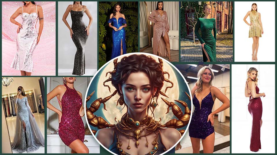 10 Sequin Dresses for Scorpio Women