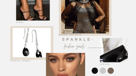 How to Accessorize a Black Sequin Dress