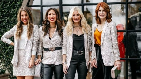 How to Wear a Sequin Blazer?