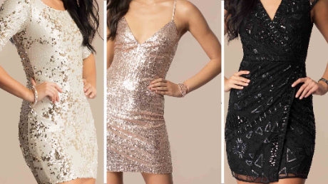 What Jewelry to Wear With a Black Sequin Dress