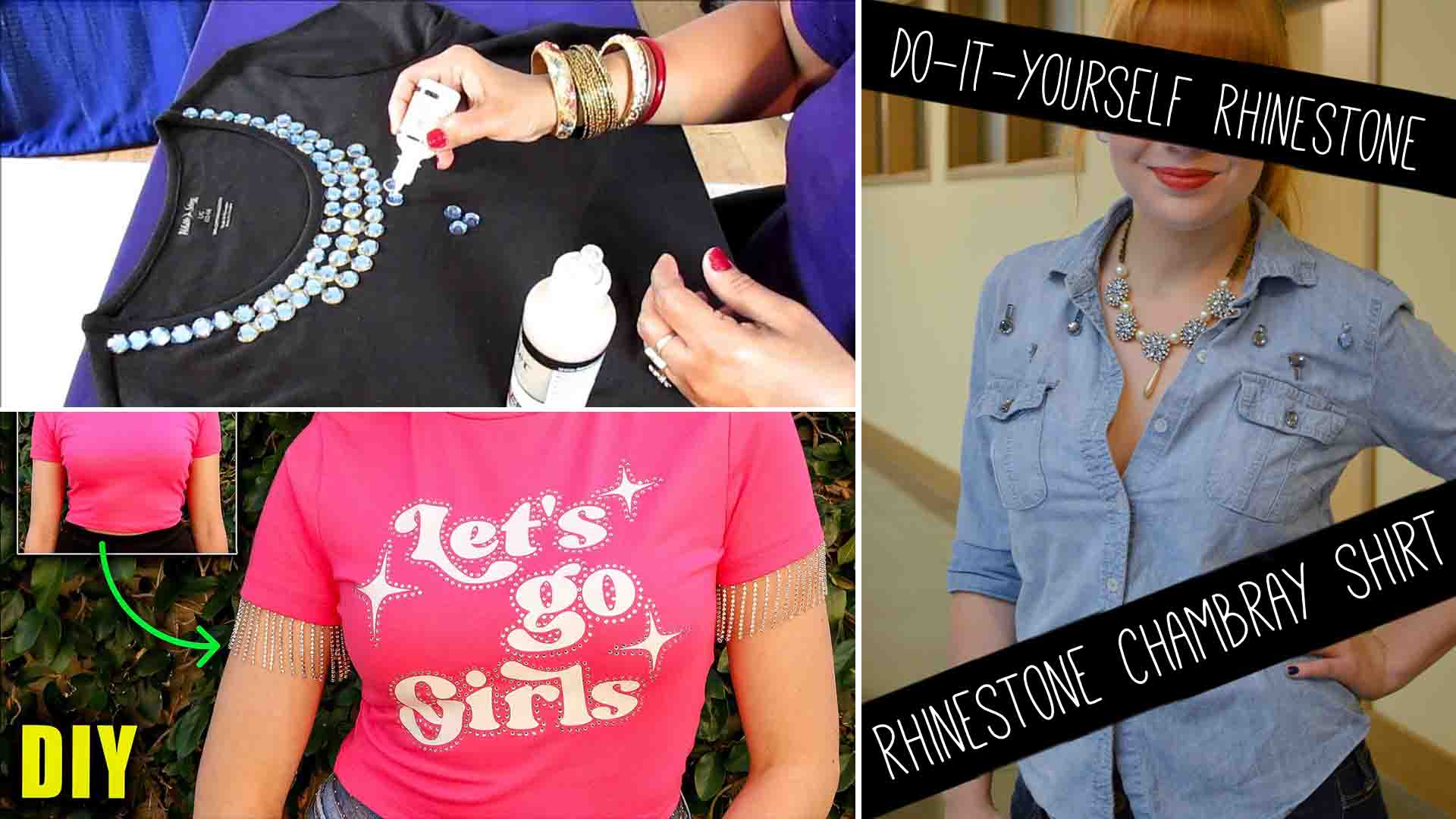 How to Rhinestone a Shirt
