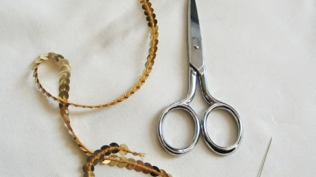 How to Sew Sequins on Fabric