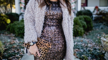 What Jacket to Wear With a Sequin Dress？