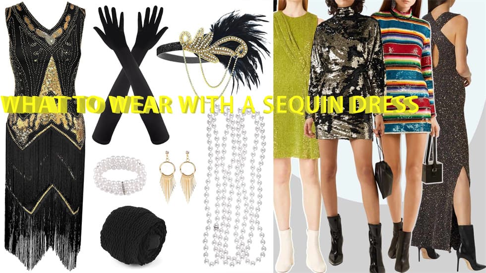 What to Wear With a Sequin Dress