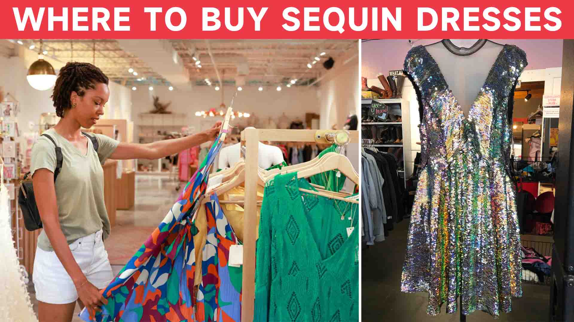 Where To Buy Sequin Dresses
