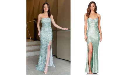 How to Wear a Sequin Dress Casually