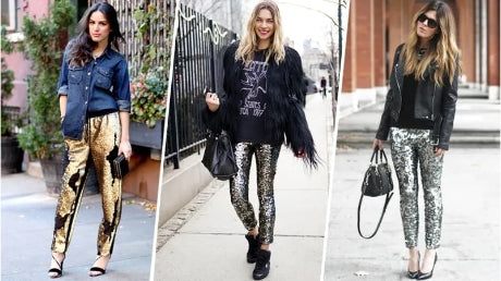What Top to Wear with Sequin Pants