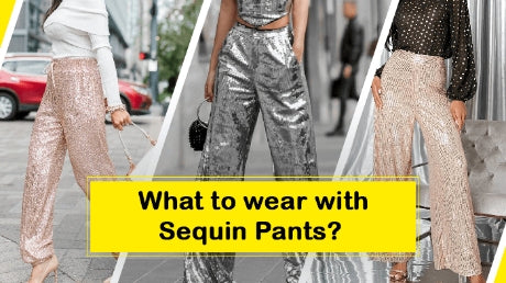 What to Wear With Sequin Pants