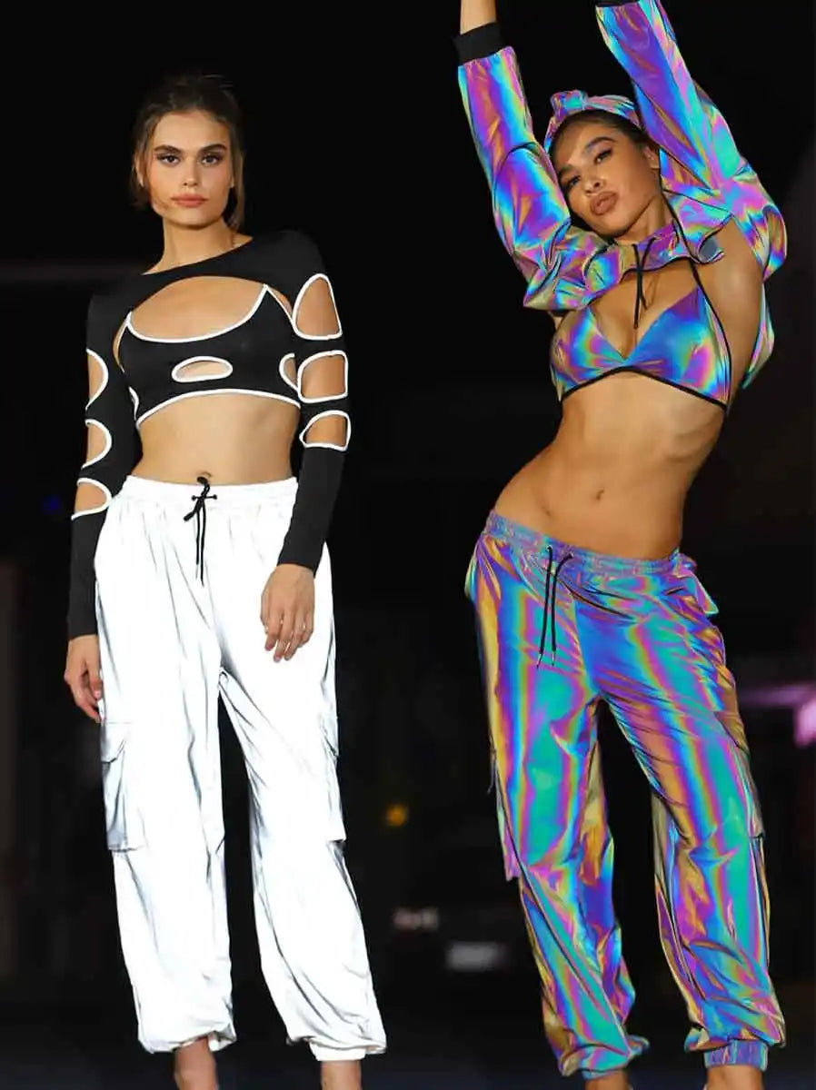 Reflective Shorts Set