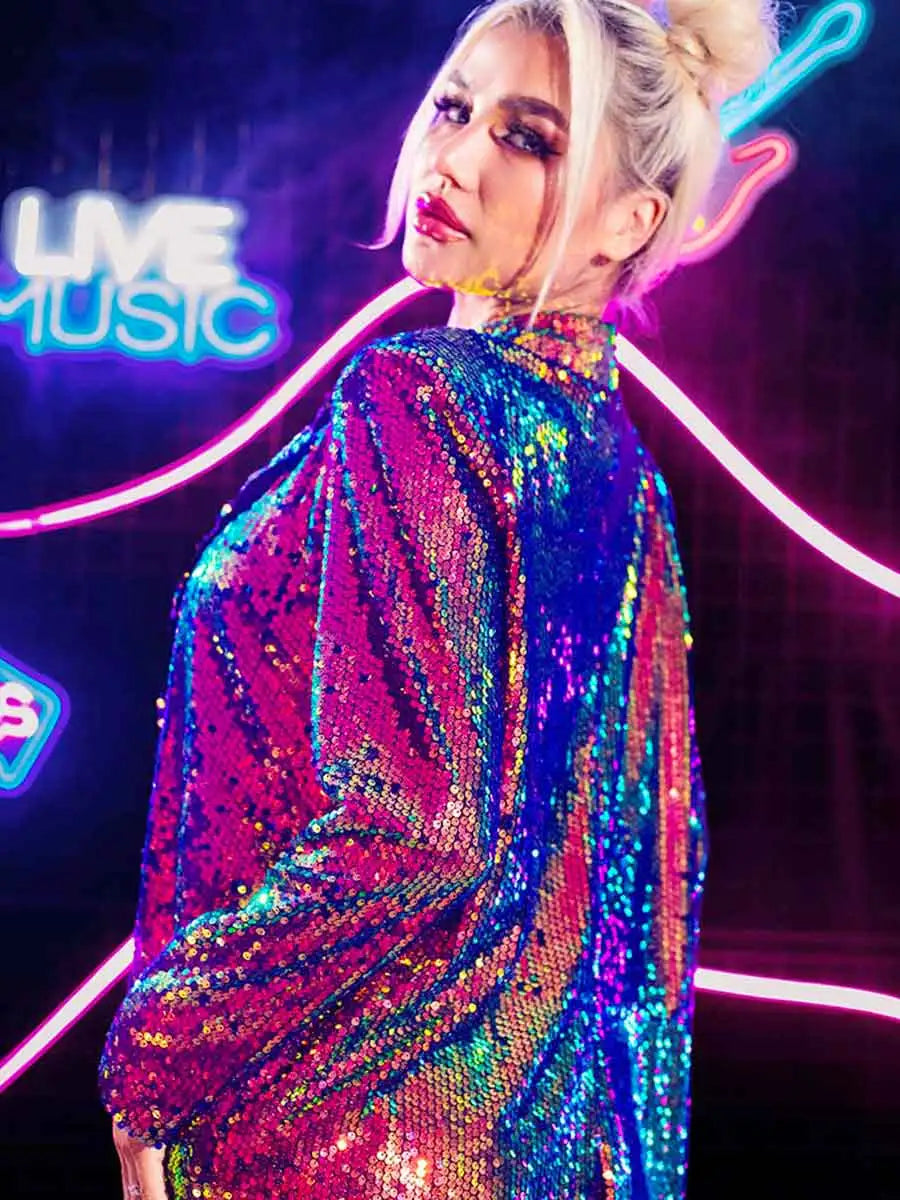 Sparkly Burgundy Jacket