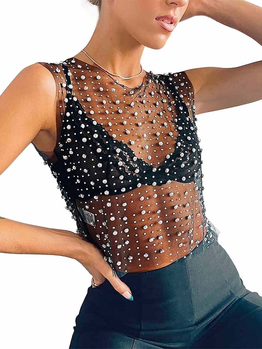 womens rhinestone shirts