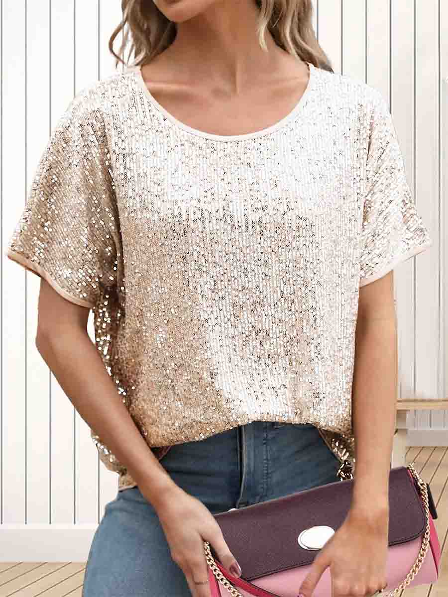 gold glitter shirt