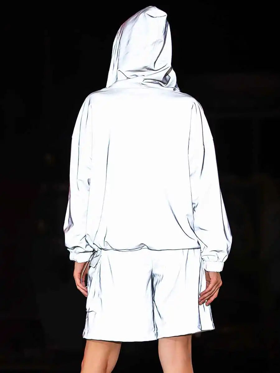 White reflective clothing set