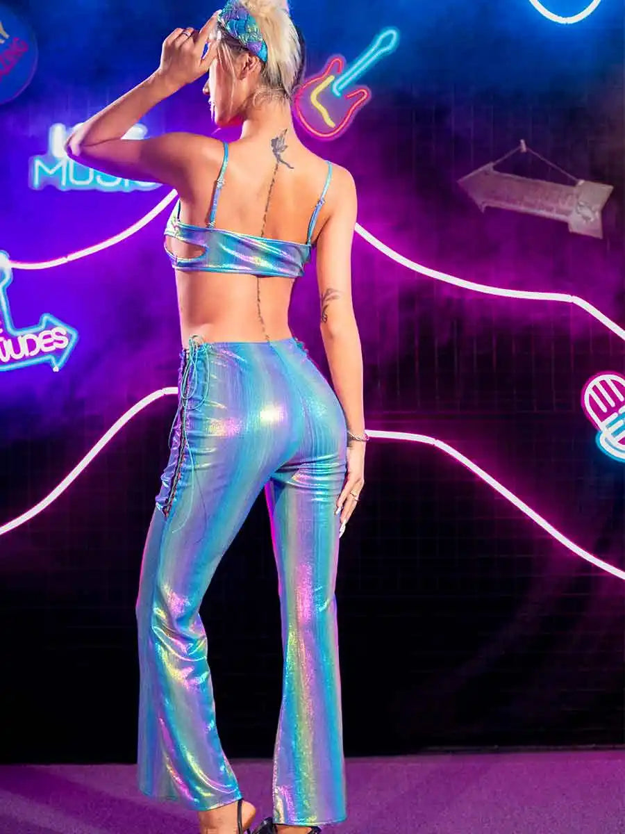 Ombre Reflective Pant Set