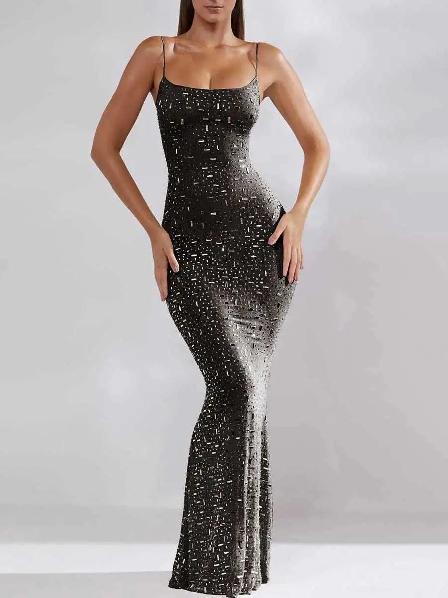 Sequin Mermaid Maxi Dress