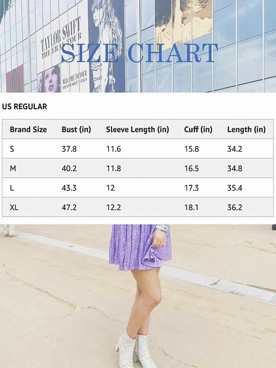 White Sequin A-Line Mini Dress