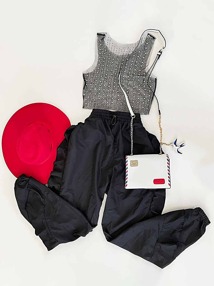 rhinestone shirt women's