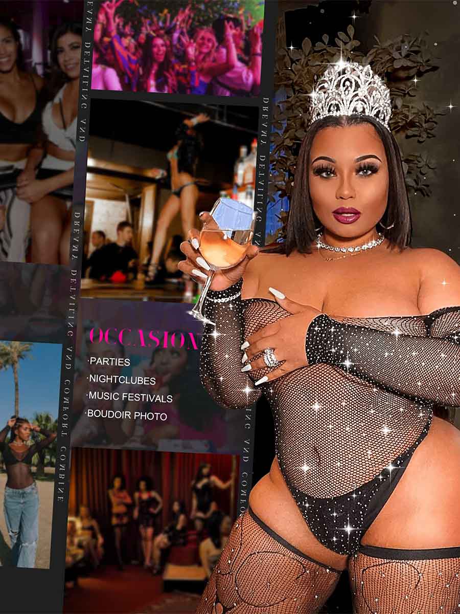 Off-Shoulder Mesh Bodysuit