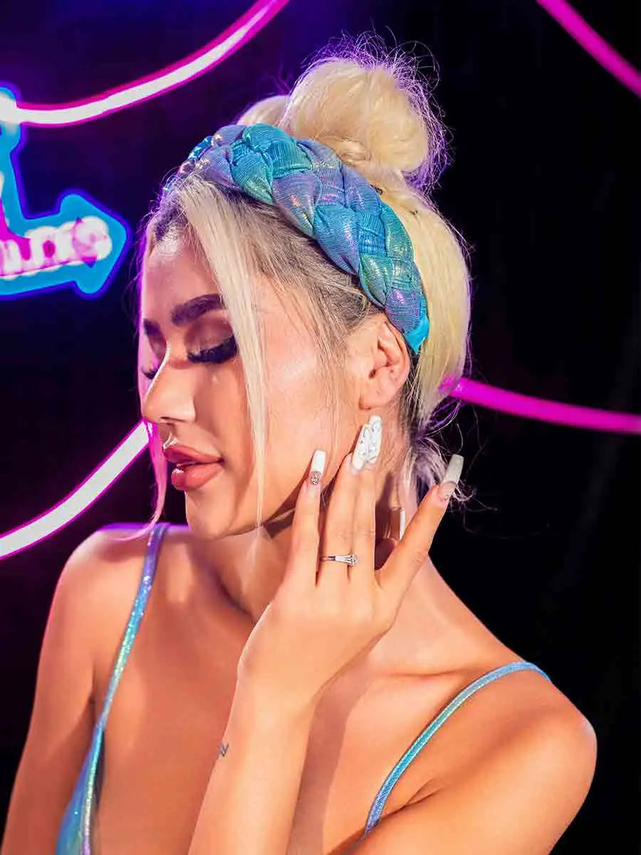 Colorful Twist Braid Headband