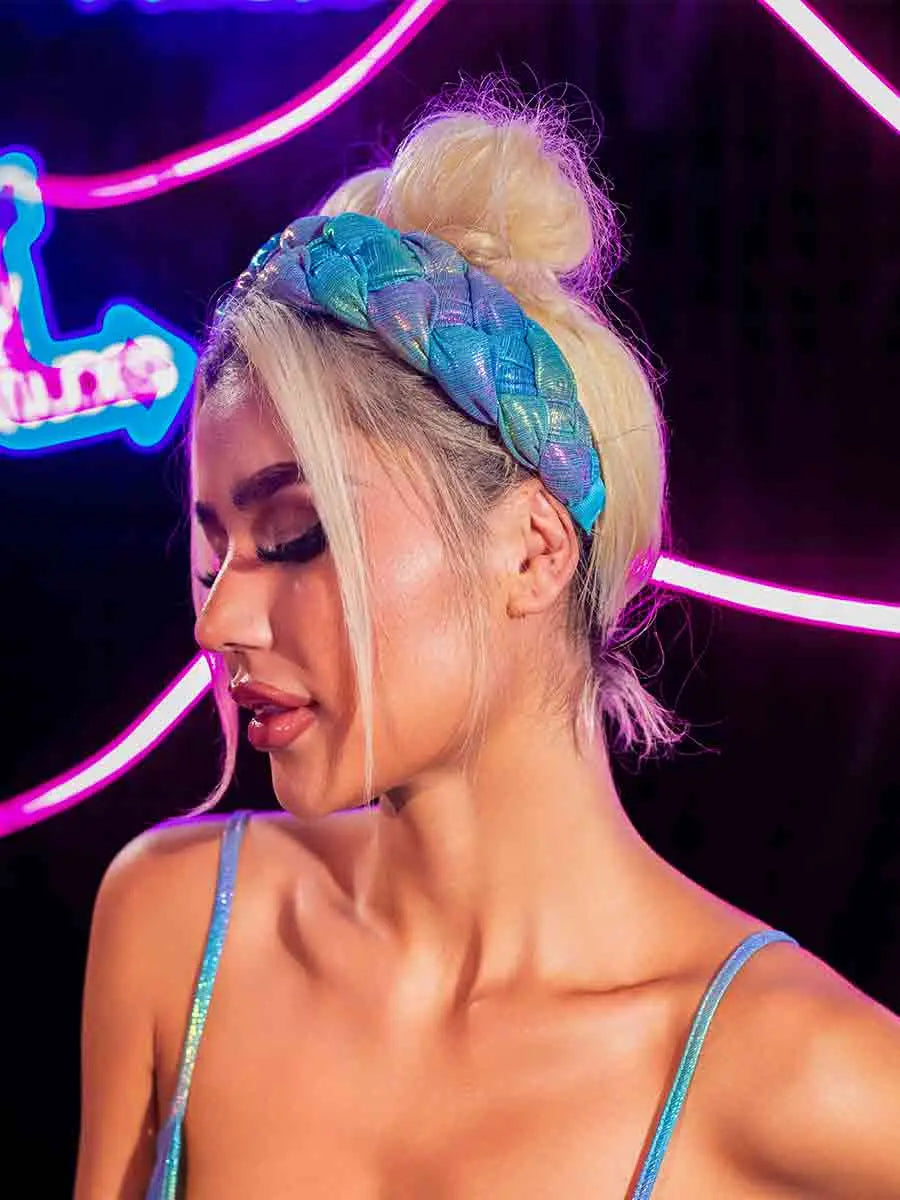 Braided Headband - Gradient Colors