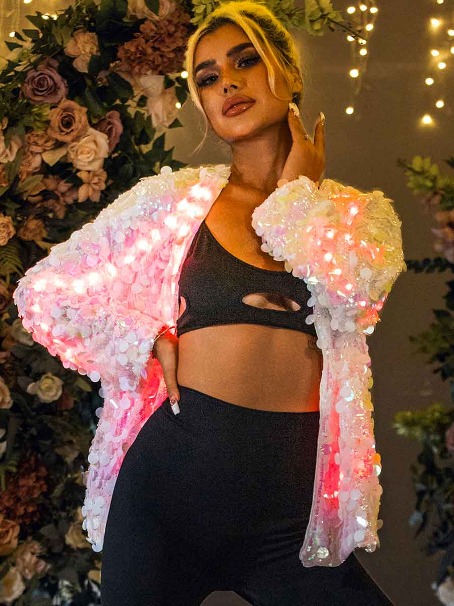 Light Up Sequin Jacket