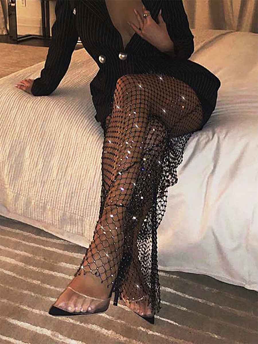 fishnet pants
