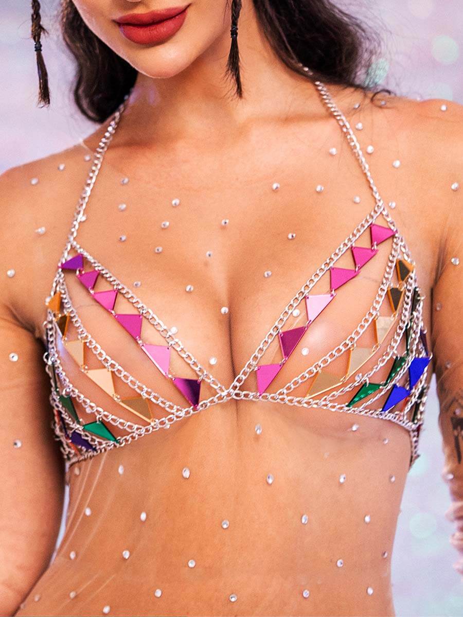 sparkly bra