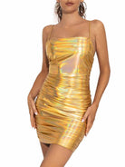 Glamorous Gold Slip Dress