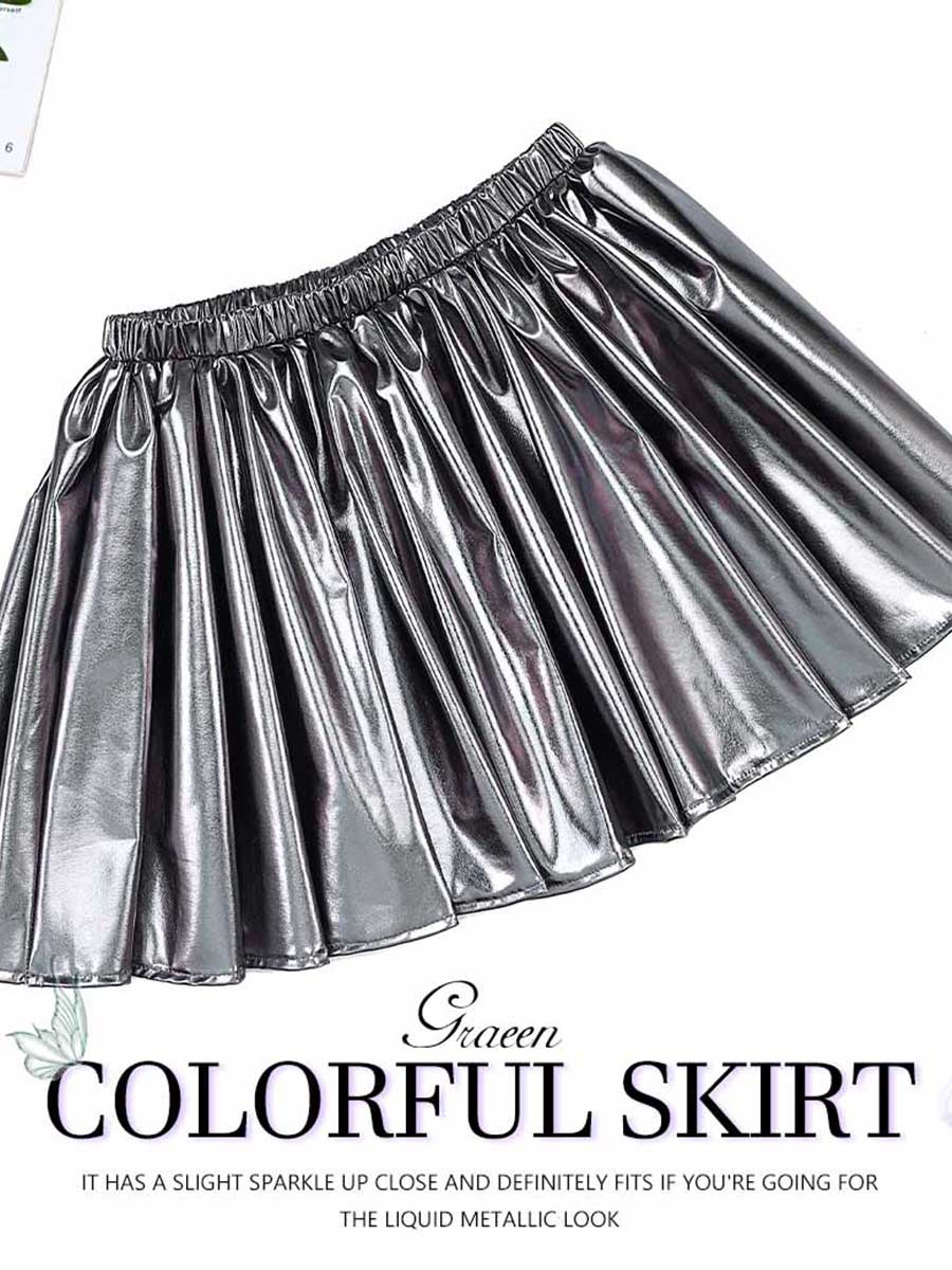 Silver-Gray Skirt