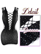 Luxury Lace Rhinestone Clubwear Dress  